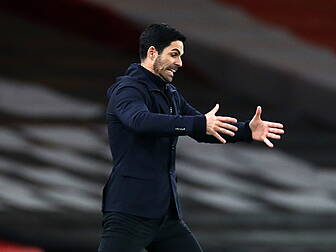 Arsenal boss Mikel Arteta play...